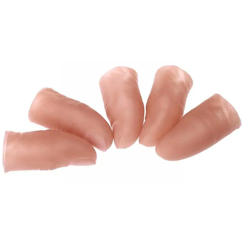 1pcs Toy Soft Simulation Thumb Large Size Finger Sleeve With Nails Prosthetic Magic Show Toy For Children Tricky Toys A5t6 - Image 4