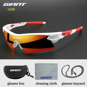 Giant UV400 Protective Sports sunglasses- Lightweight Full-Cover Lens, Unisex Wrap-Around for Cycling glasses, Hiking Daily Use