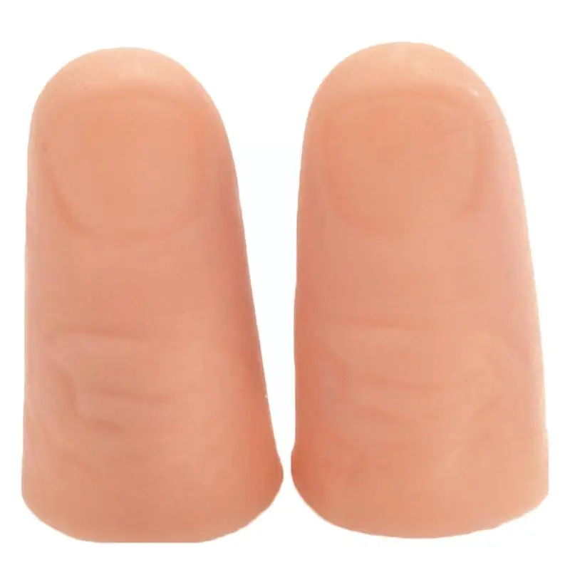 1pcs Toy Soft Simulation Thumb Large Size Finger Sleeve With Nails Prosthetic Magic Show Toy For Children Tricky Toys A5t6 - Image 2
