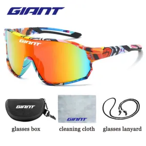 GIANT Cycling Glasses UV400 Anti Fog REVO Lenses HD Clarity MTB/Road Bike sunglasses men and women