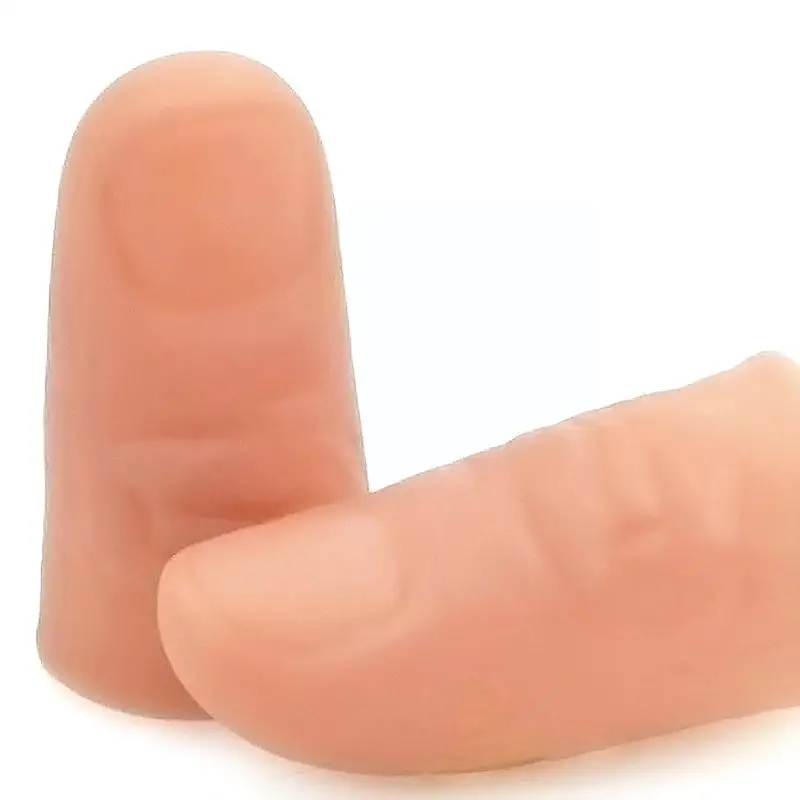 1pcs Toy Soft Simulation Thumb Large Size Finger Sleeve With Nails Prosthetic Magic Show Toy For Children Tricky Toys A5t6 - Image 5