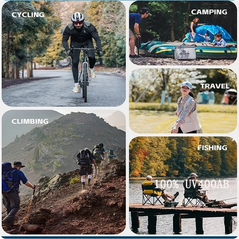 GIANT Cycling Glasses UV400 Anti Fog REVO Lenses HD Clarity MTB/Road Bike sunglasses men and women - Image 3